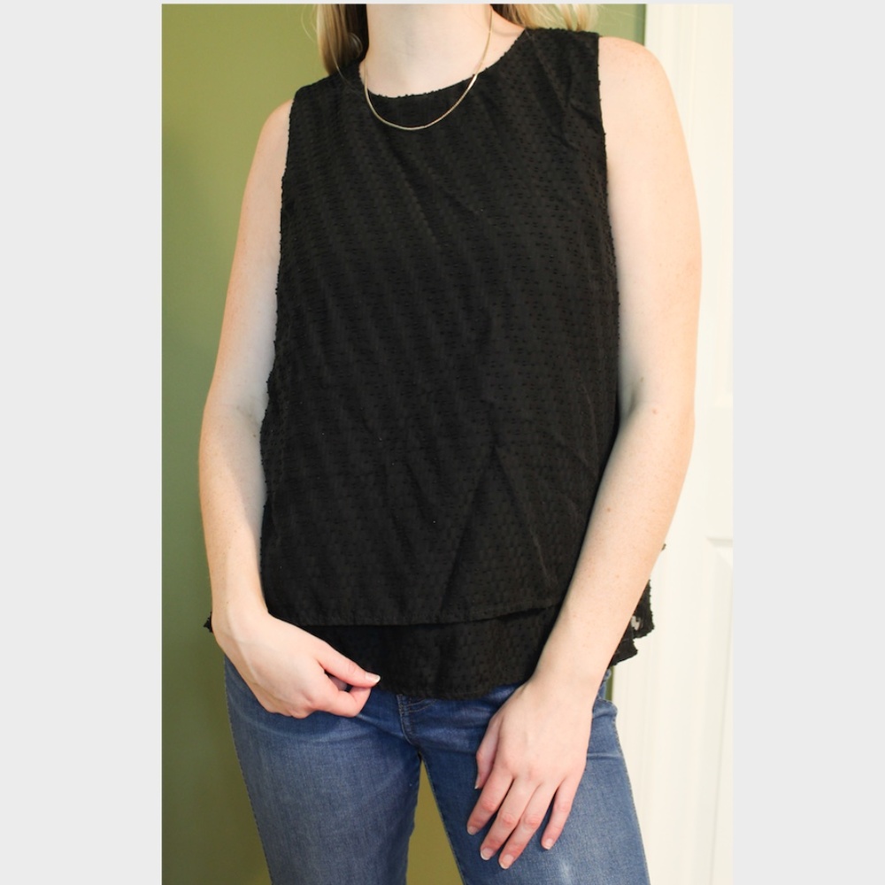 Banana Republic Black Dot Tank